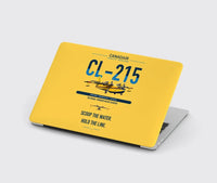 Thumbnail for Canadair CL-215 design on yellow MacBook case