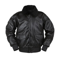 Thumbnail for Super Quality Leather Bomber Bomber Jacket - view 2