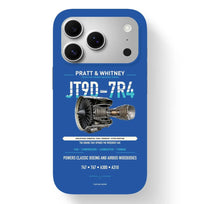 Thumbnail for JT9D-7R4 Case design on blue iphone case
