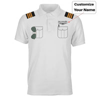 Thumbnail for Customisable Pilot Uniform 3D Polo Shirt - view 3