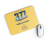 Thumbnail for Boeing 377 Stratocruiser design on yellow rectangle mouse pad