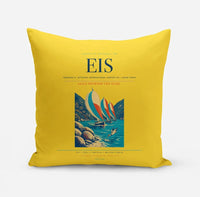 Thumbnail for Terrance B. Lettsome International Airport (EIS) design on yellow pillow