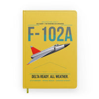 Thumbnail for F-102A Delta Dagger design on yellow notebook