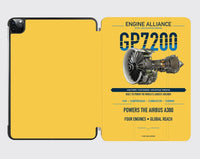 Thumbnail for GP7200 design on yellow ipad tablet case