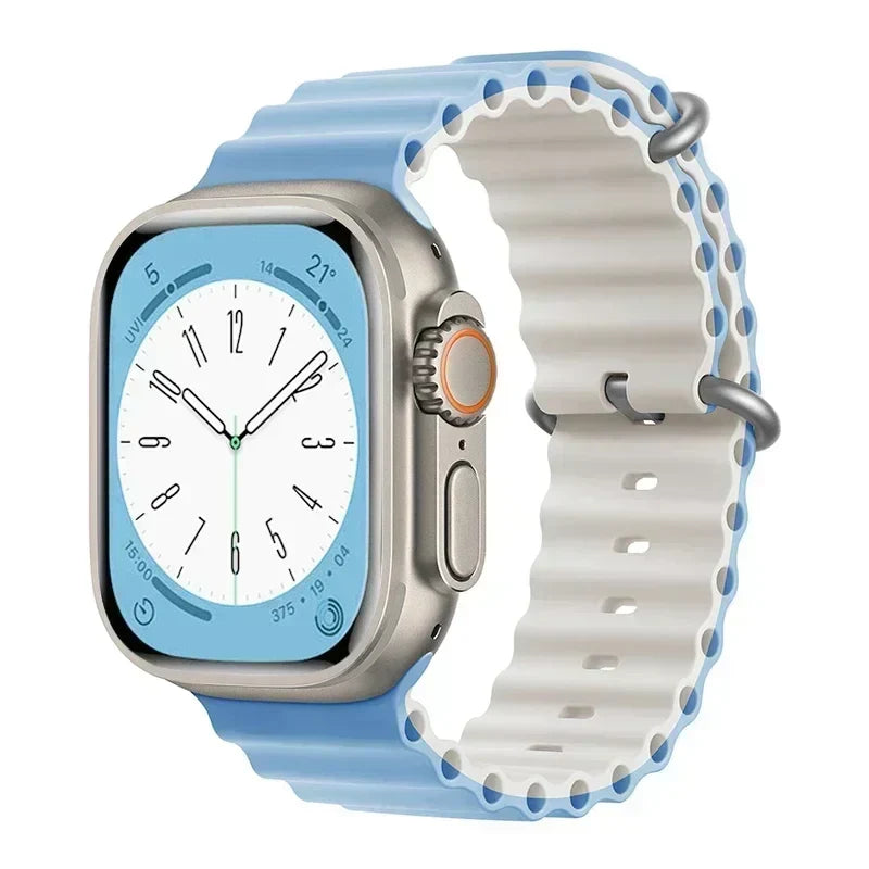 Ocean Silicone Strap Bracelet - view 3