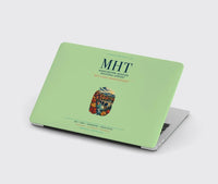 Thumbnail for Manchester–Boston Regional Airport (MHT) design on light green MacBook case