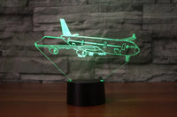 Thumbnail for Customisable Airbus A340 3D Lamp - view 4