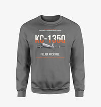 Thumbnail for KC-135Q Blackbird Tanker design on gray sweatshirt