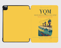 Thumbnail for Greater Moncton International Airport (YQM) design on yellow ipad tablet case