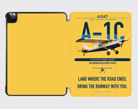 Thumbnail for Aviat Husky A-1C-180 design on yellow ipad tablet case