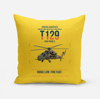 Thumbnail for Turkish Aerospace T129 ATAK Phase 2 design on yellow pillow