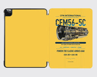 Thumbnail for CFM56-5C design on yellow ipad tablet case