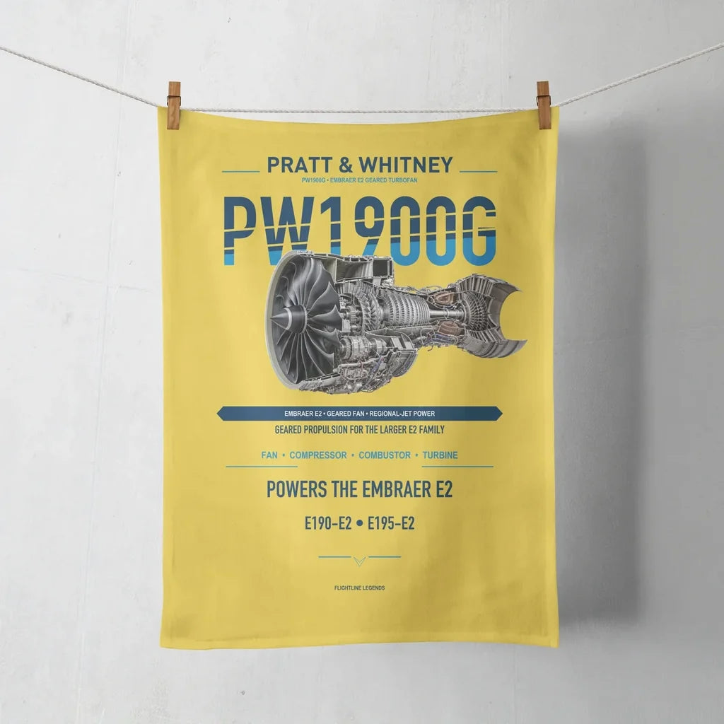 PW1900G design on yellow towel