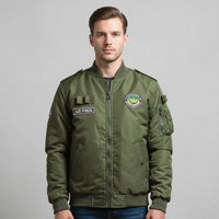 Thumbnail for Tactical & Military PILOT Bomber Bomber Jacket - view 3