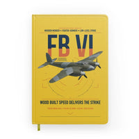 Thumbnail for de Havilland Mosquito FB VI design on yellow notebook