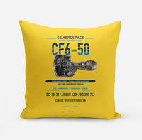 Thumbnail for CF6-50 design on yellow pillow