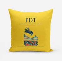 Thumbnail for Eastern Oregon Regional Airport (PDT) design on yellow pillow
