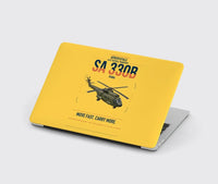 Thumbnail for Aérospatiale SA 330B Puma design on yellow MacBook case