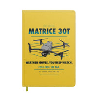 Thumbnail for DJI Matrice 30T design on yellow notebook