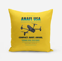 Thumbnail for Parrot ANAFI USA design on yellow pillow