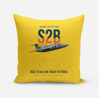 Thumbnail for Blackburn Buccaneer S2B design on yellow pillow