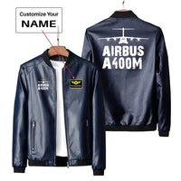 Thumbnail for Airbus A400M Leather Jacket - view 3