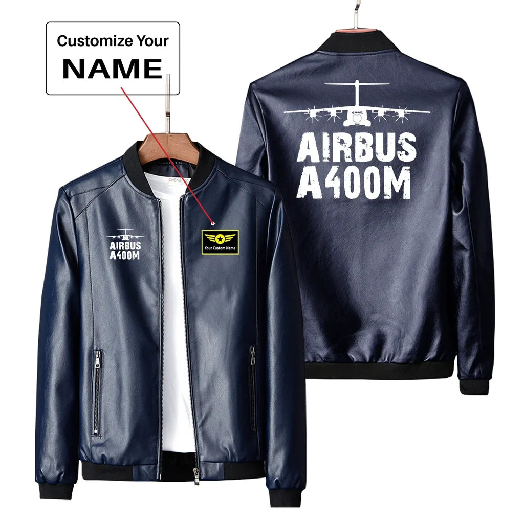 Airbus A400M Leather Jacket - view 3