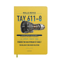 Thumbnail for TAY 611-8 design on yellow notebook