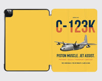 Thumbnail for C-123K Provider design on yellow ipad tablet case