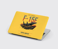 Thumbnail for F-15E Strike Eagle design on yellow MacBook case