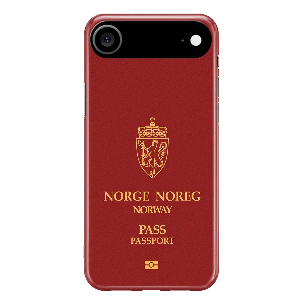 Norway Passport iPhone Case - view 3