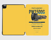 Thumbnail for PW1500G design on yellow ipad tablet case