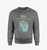 Thumbnail for Idaho Falls Regional Airport (IDA) design on gray sweatshirt