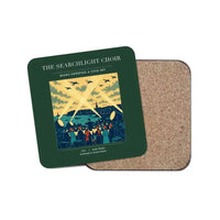 Thumbnail for The Searchlight Choir - Designed Coasters design on dark green 1-piece