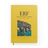 Thumbnail for Erfurt-Weimar Airport (ERF) design on yellow notebook