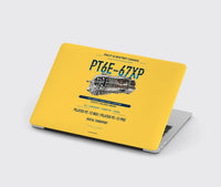 Thumbnail for PT6E-67XP design on yellow MacBook case