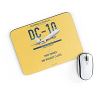 Thumbnail for McDonnell Douglas DC-10 design on yellow rectangle mouse pad