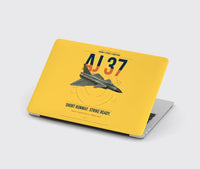 Thumbnail for Saab AJ 37 Viggen design on yellow MacBook case