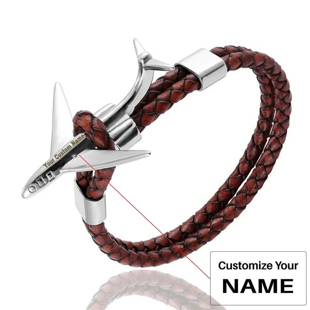 Customisable Super Cool Airplane Bracelet - view 6