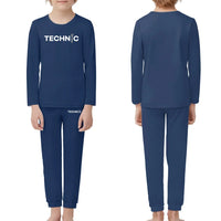 Thumbnail for Technic children pajamas - Dark Blue