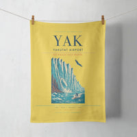 Thumbnail for Yakutat Airport (YAK) design on yellow towel