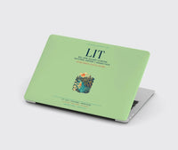 Thumbnail for Bill and Hillary Clinton National Airport (LIT) design on light green MacBook case