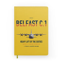 Thumbnail for Short Belfast C.1 design on yellow notebook