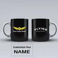Thumbnail for Customisable Flying All Around The World Mug - view 3