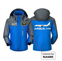 Thumbnail for Customisable Airbus A220 Winter Jacket - view 3