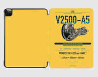 Thumbnail for V2500-A5 design on yellow ipad tablet case