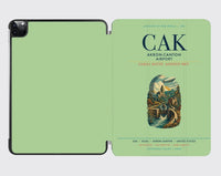 Thumbnail for Akron-Canton Airport (CAK) design on light green ipad tablet case