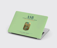 Thumbnail for Ashgabat International Airport (ASB) design on light green MacBook case