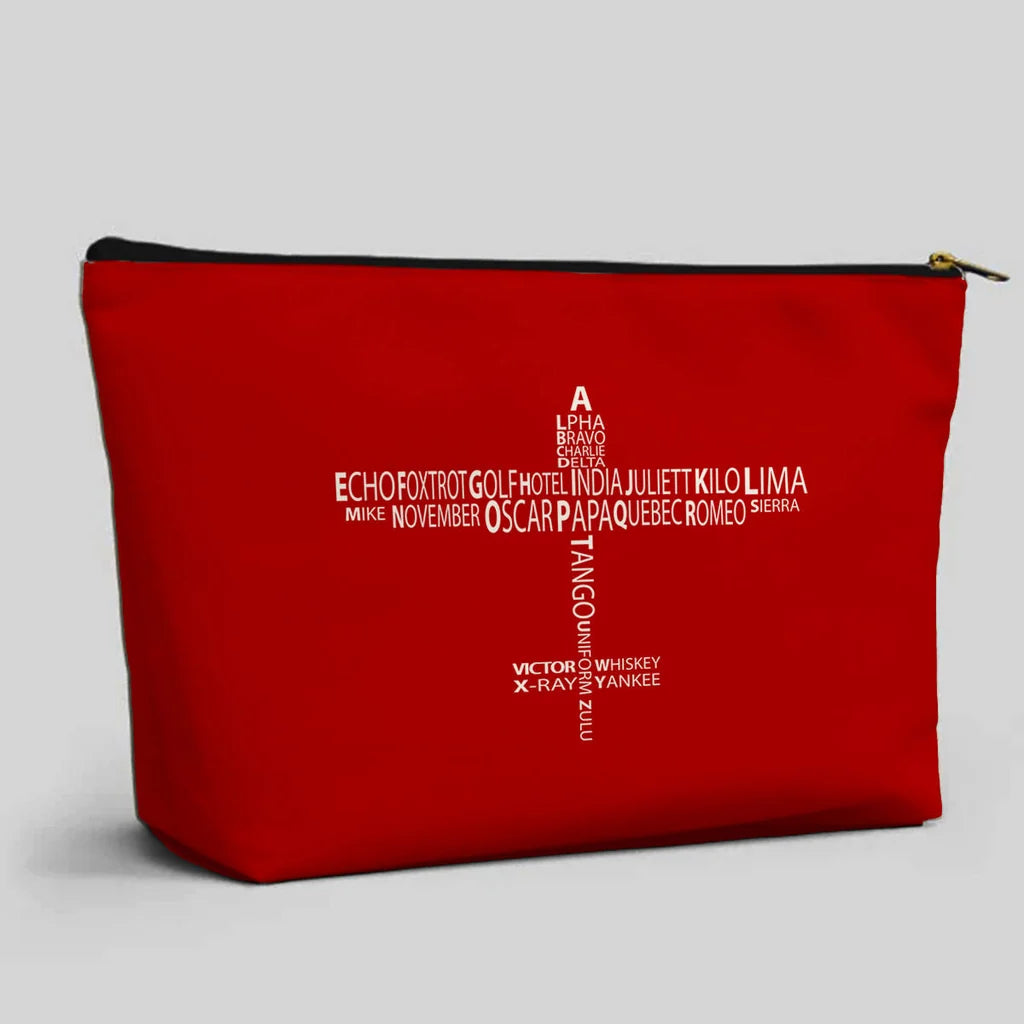 Aviation Alphabet Zipper Pouch - view 3