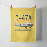 Thumbnail for C-47A Skytrain design on yellow towel